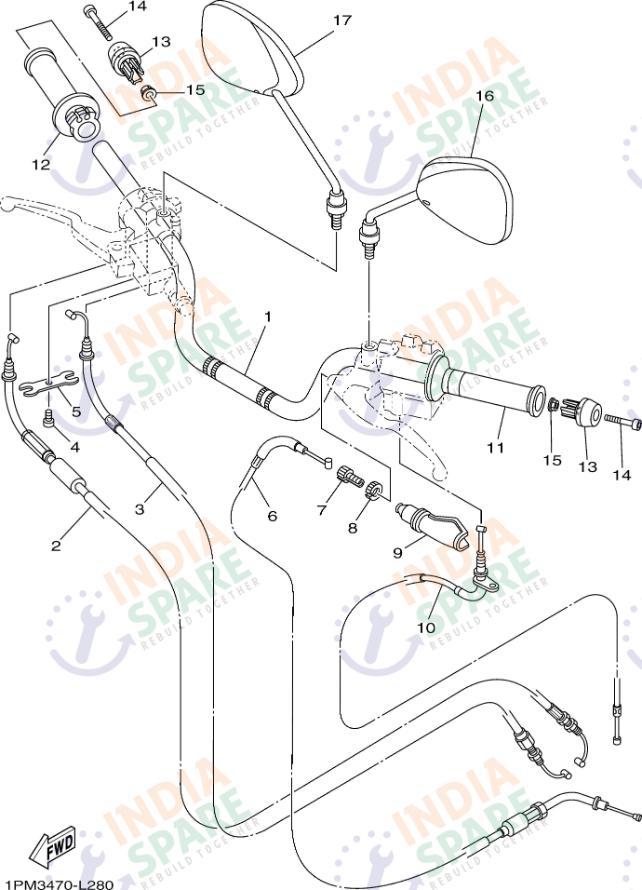 STEERING HANDLE & CABLE